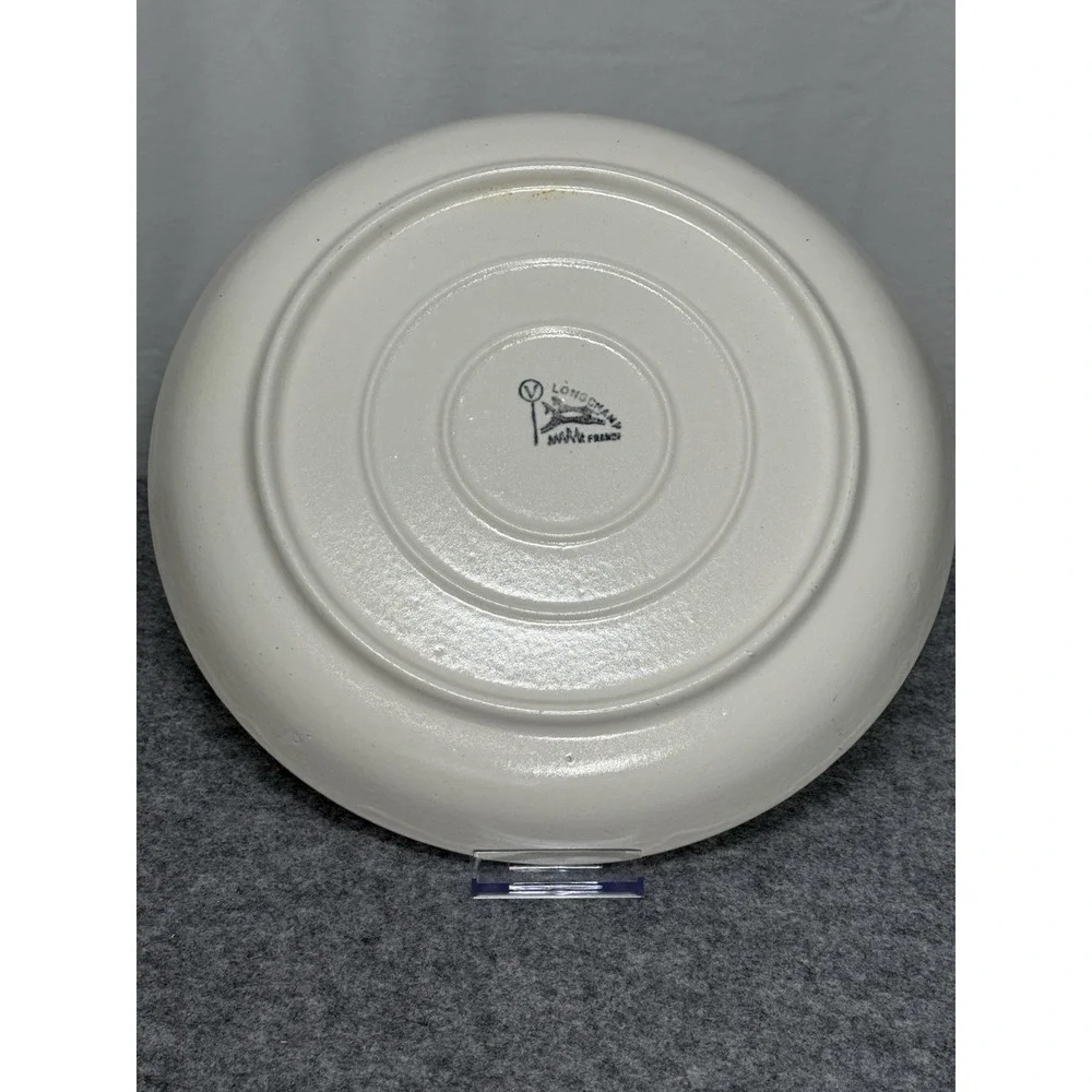 Longchamp France Pottery Stoneware 12